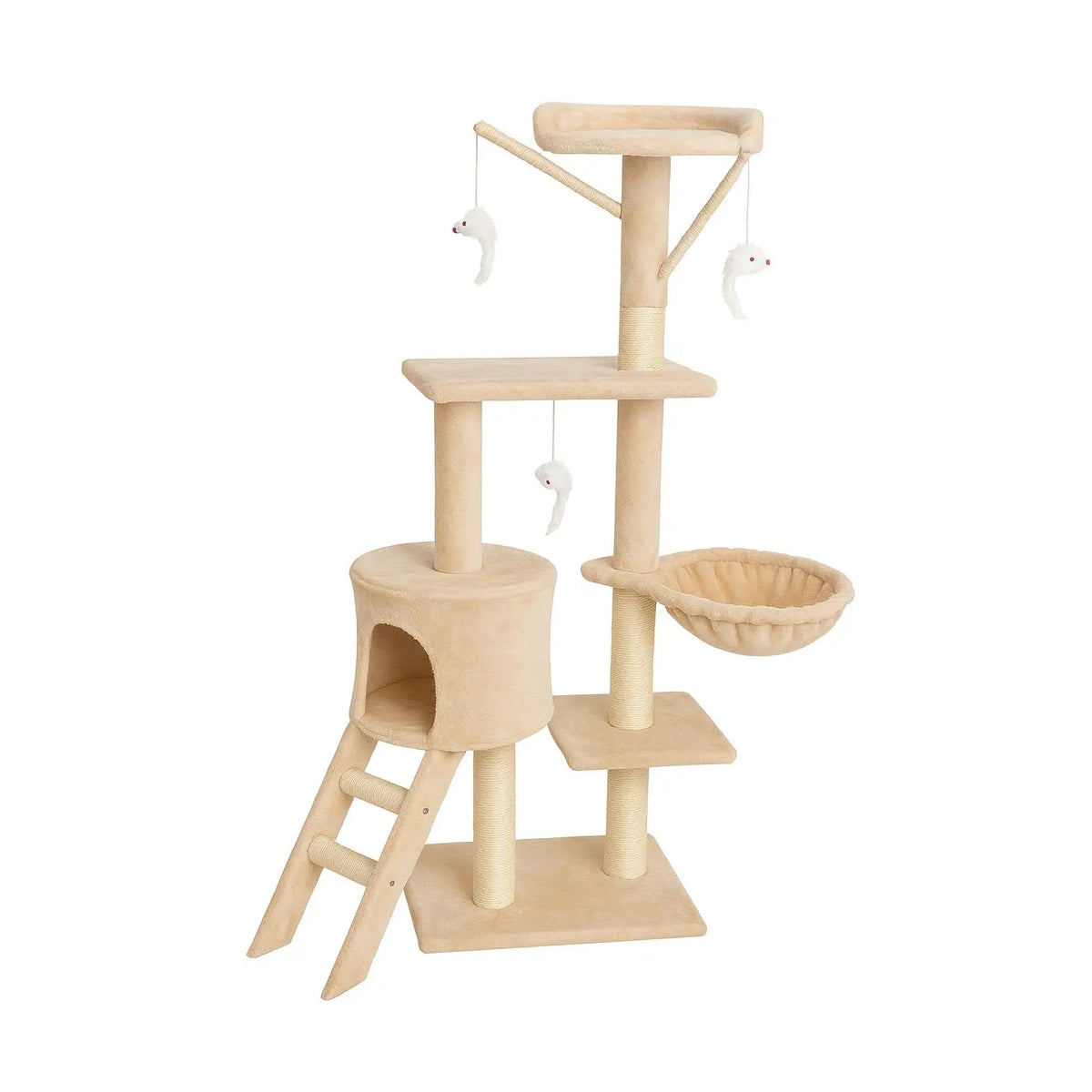 Árbol Rascador para Gatos Multinivel