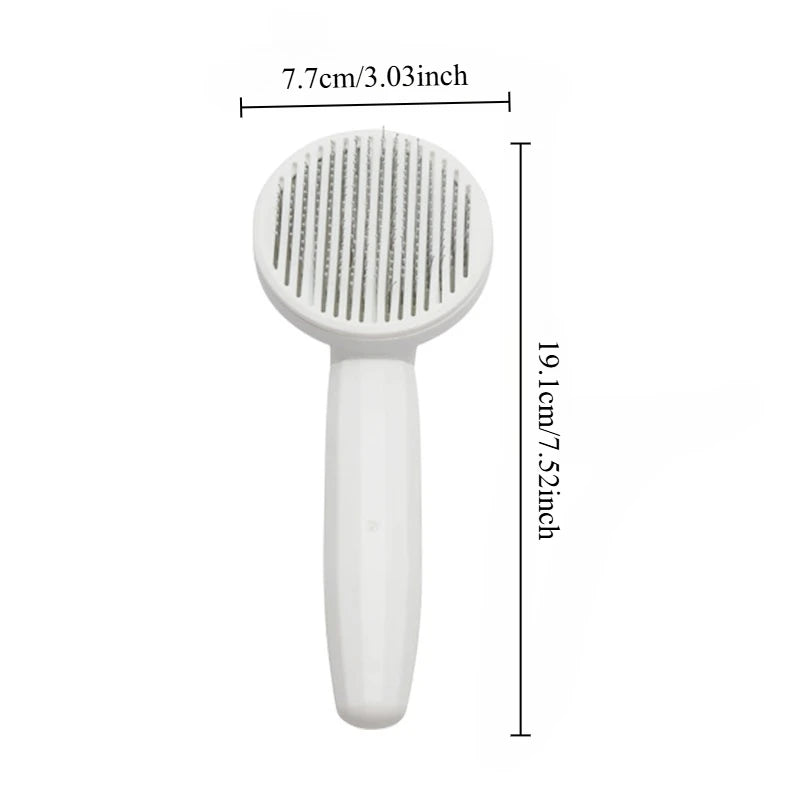 Cat Comb Hair Removal Pet Magic Comb One Click Floating Hair Removal Cat Dog Universal Cleaning Beauty Supplies