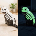 DinoGlow™ – Disfraz Esqueleto para Gatos